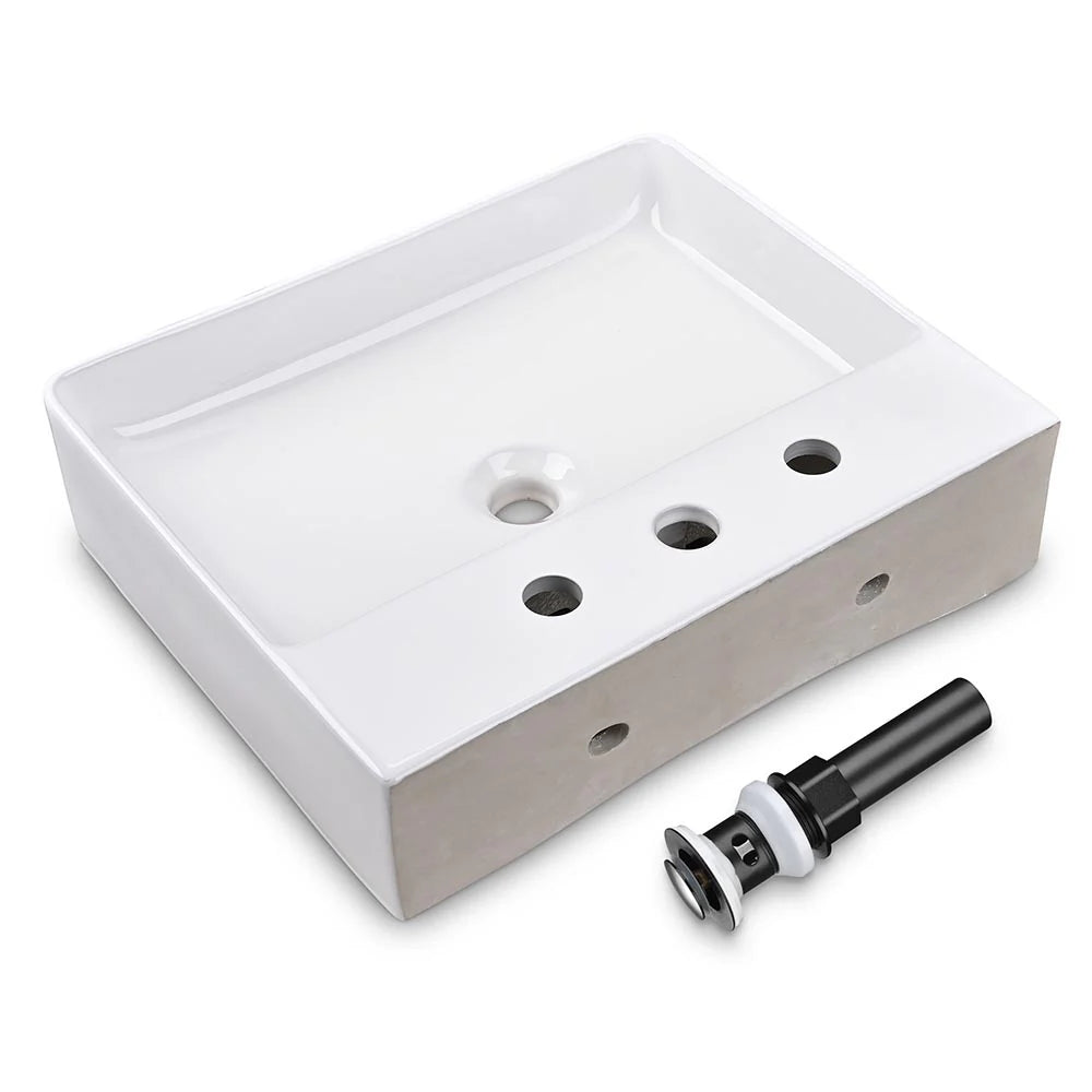 Thalia Porcelain Vessel Bathroom Sink