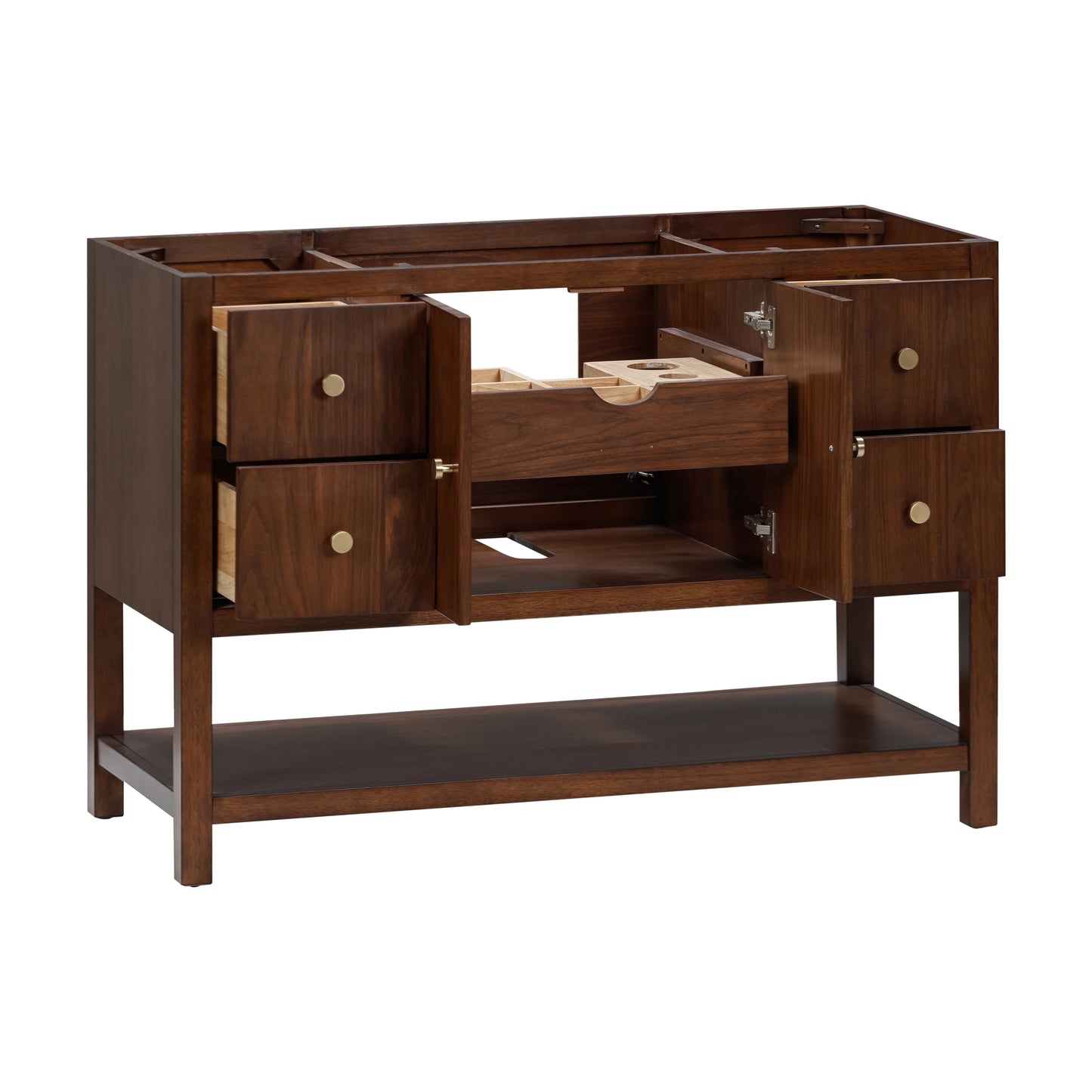 Bathroom Vanity with White Quartz Top - KBF Home