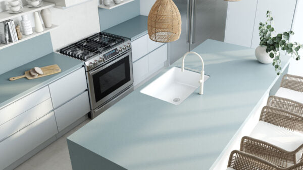 Cosentino Silestone® Cala Blue Quartz Slab