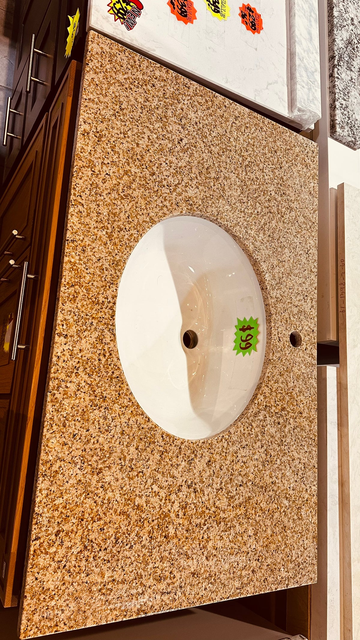 36 inch granite countertop with sink, clearance