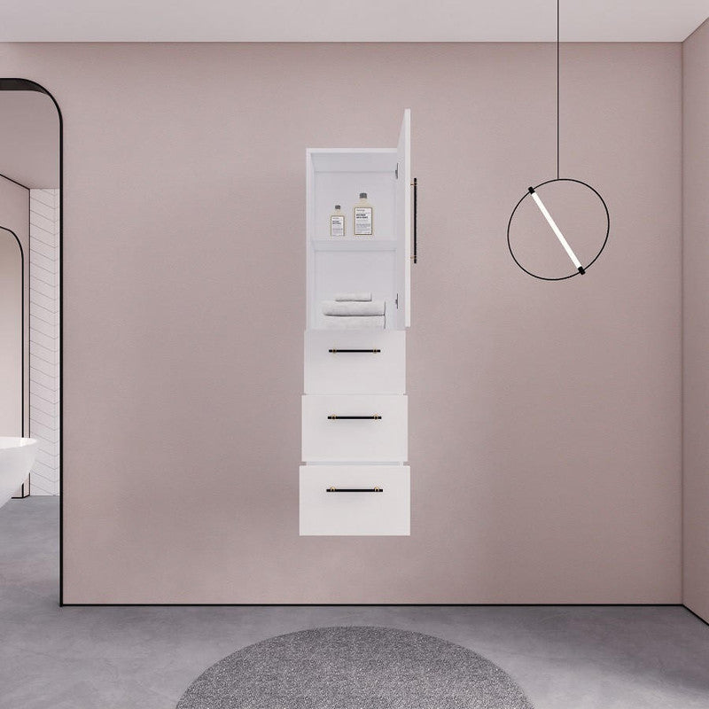 Elsa 16" Wall Mounted Linen Cabinet
