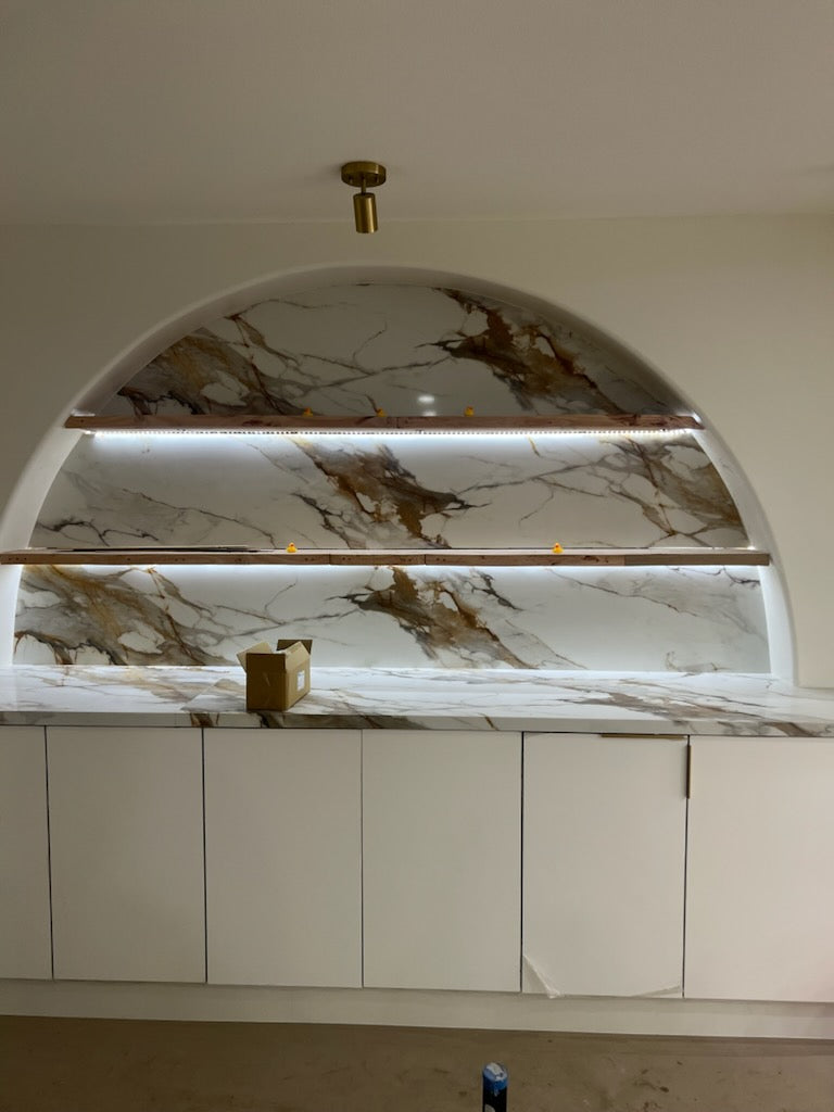 Endure Lumina Printed Surface Quartz Slab