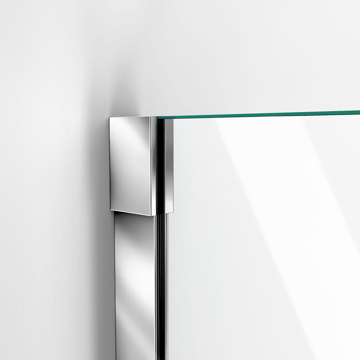 Unidoor-X glass panel support bracket detail