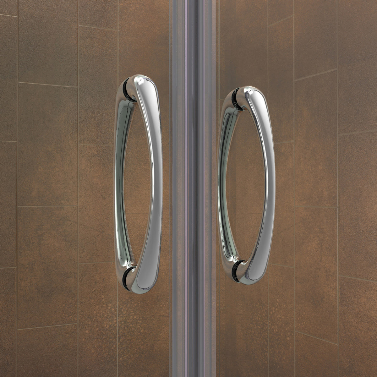 Visions tub door handle detail