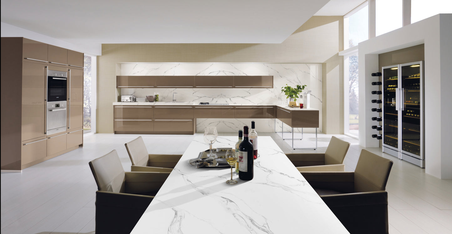 ES-Calacatas Rocky Quartz Slab
