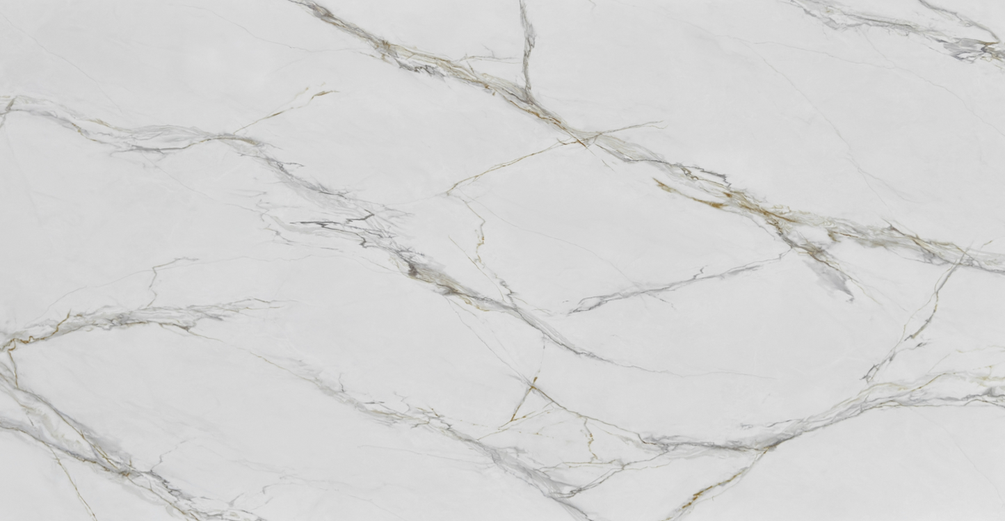 ES-Misterio Gold Printed Surface Quartz Slab
