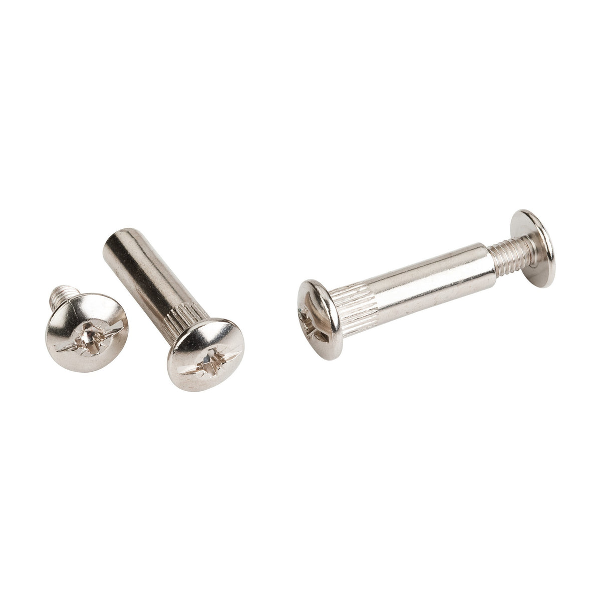 2 Piece Nickel Plated Connector Bolt, alternate view