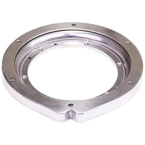 Azriel 18" Round Wood Lazy Susan Shelf with Swivel