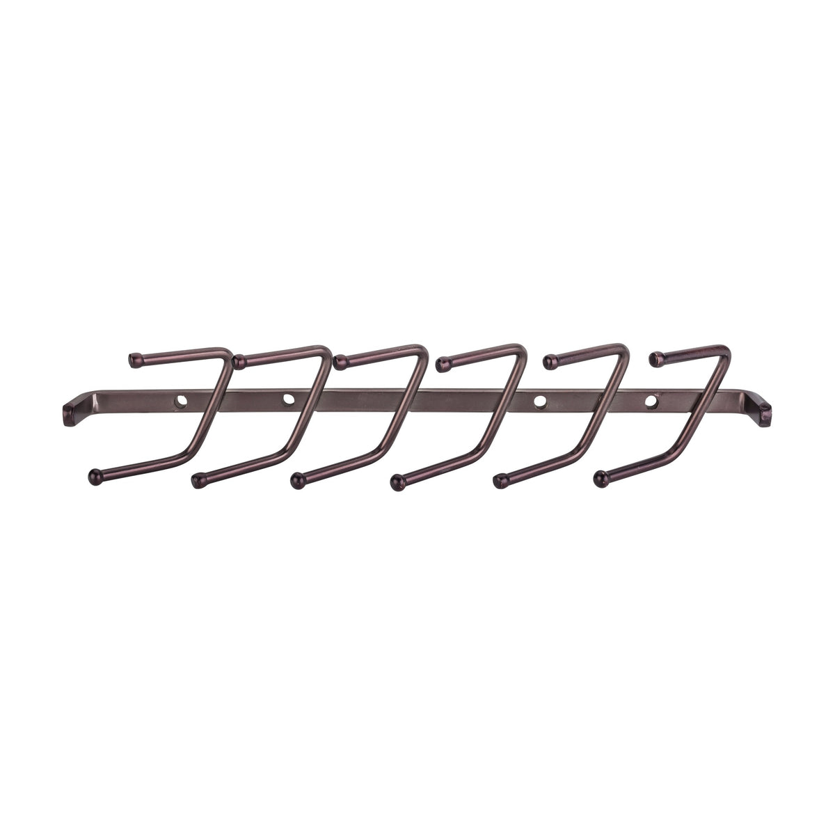 Callum 11" Screw Mounted Tie Rack, Brushed Oil Rubbed Bronze