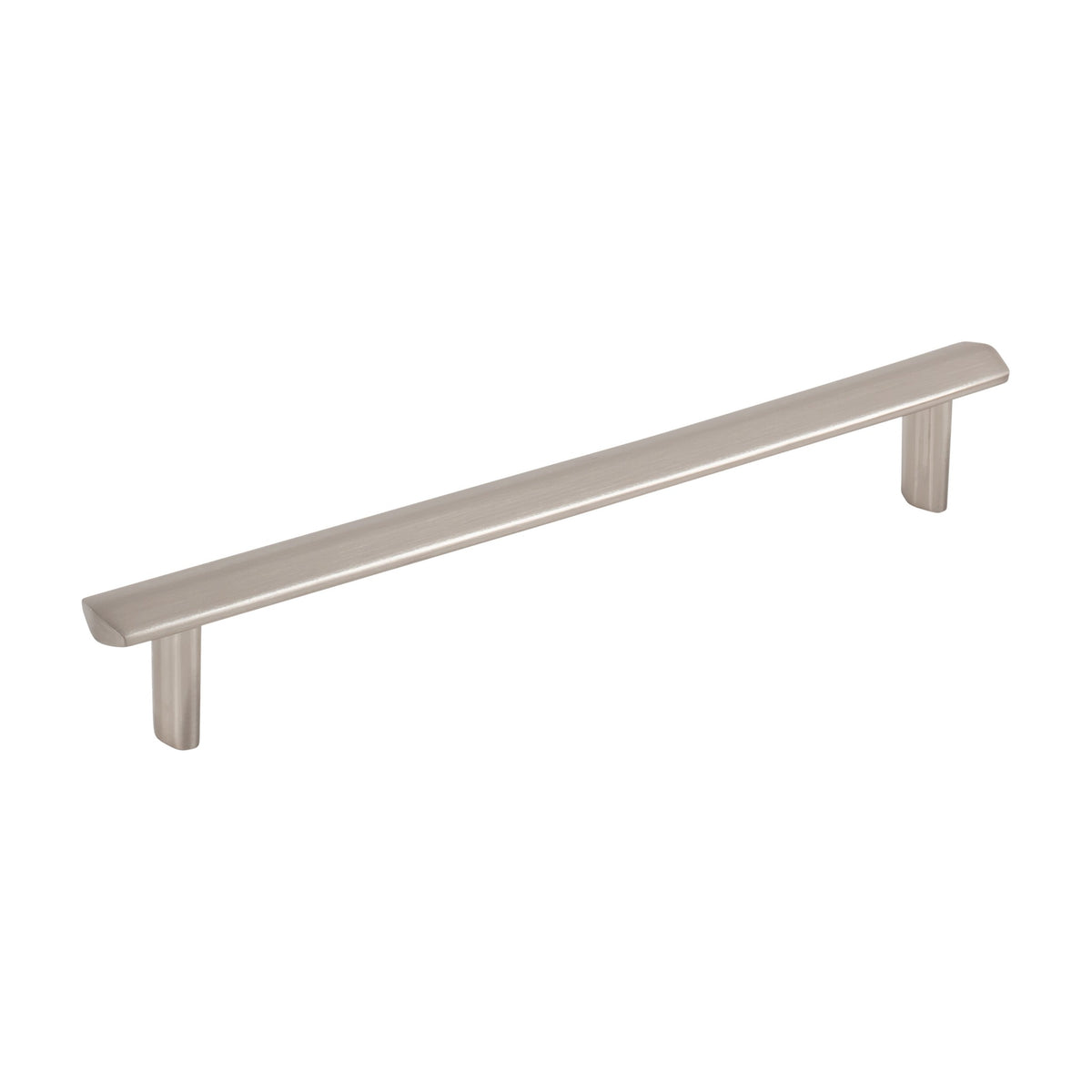 Elements William Handle in Satin Nickel, 6 1/4"