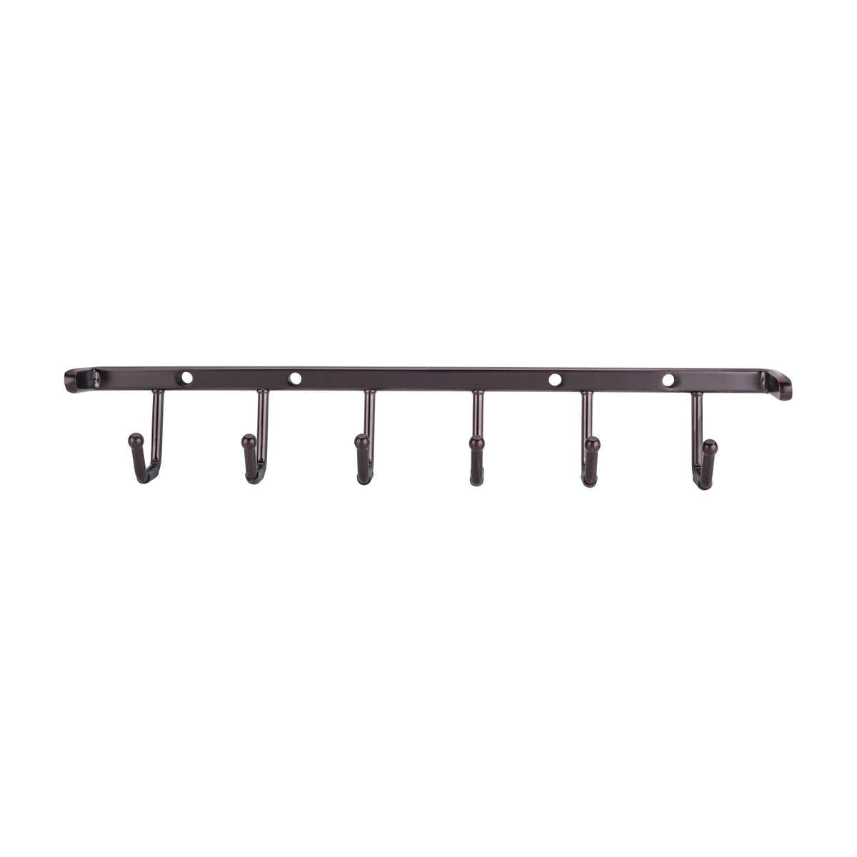 Gwendolyn 11" Screw Mounted Belt Rack, Brushed Oil Rubbed Bronze