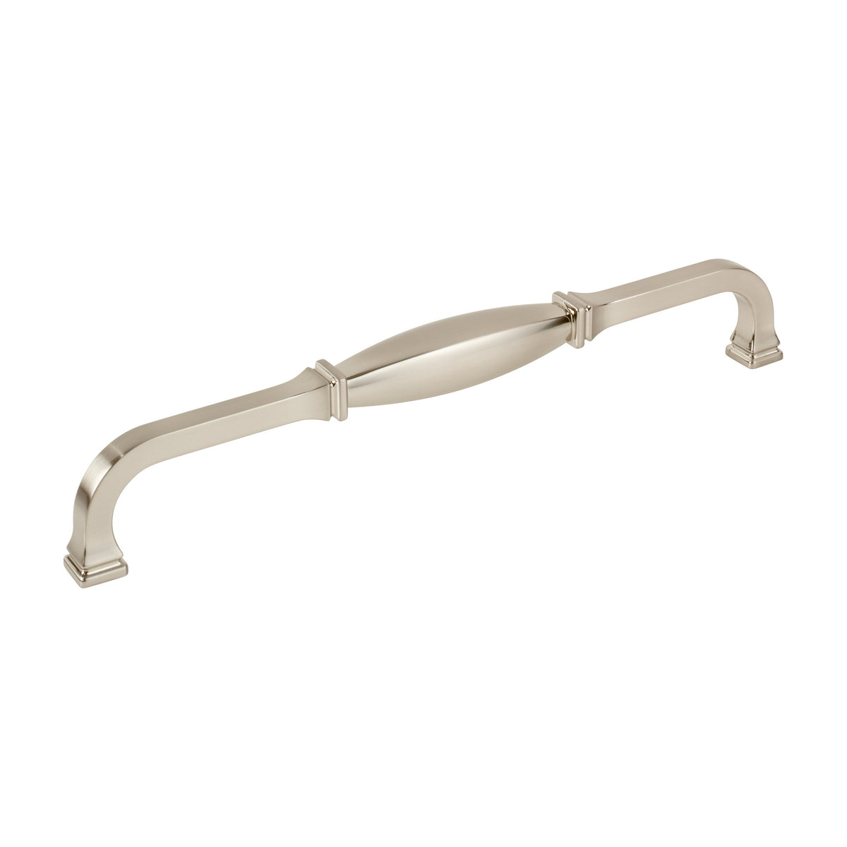 Jeffrey Alexander Audrey Handle in Satin Nickel, 12" Appliance Handle