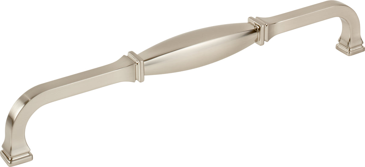Jeffrey Alexander Audrey Handle in Satin Nickel, 12" Appliance Handle