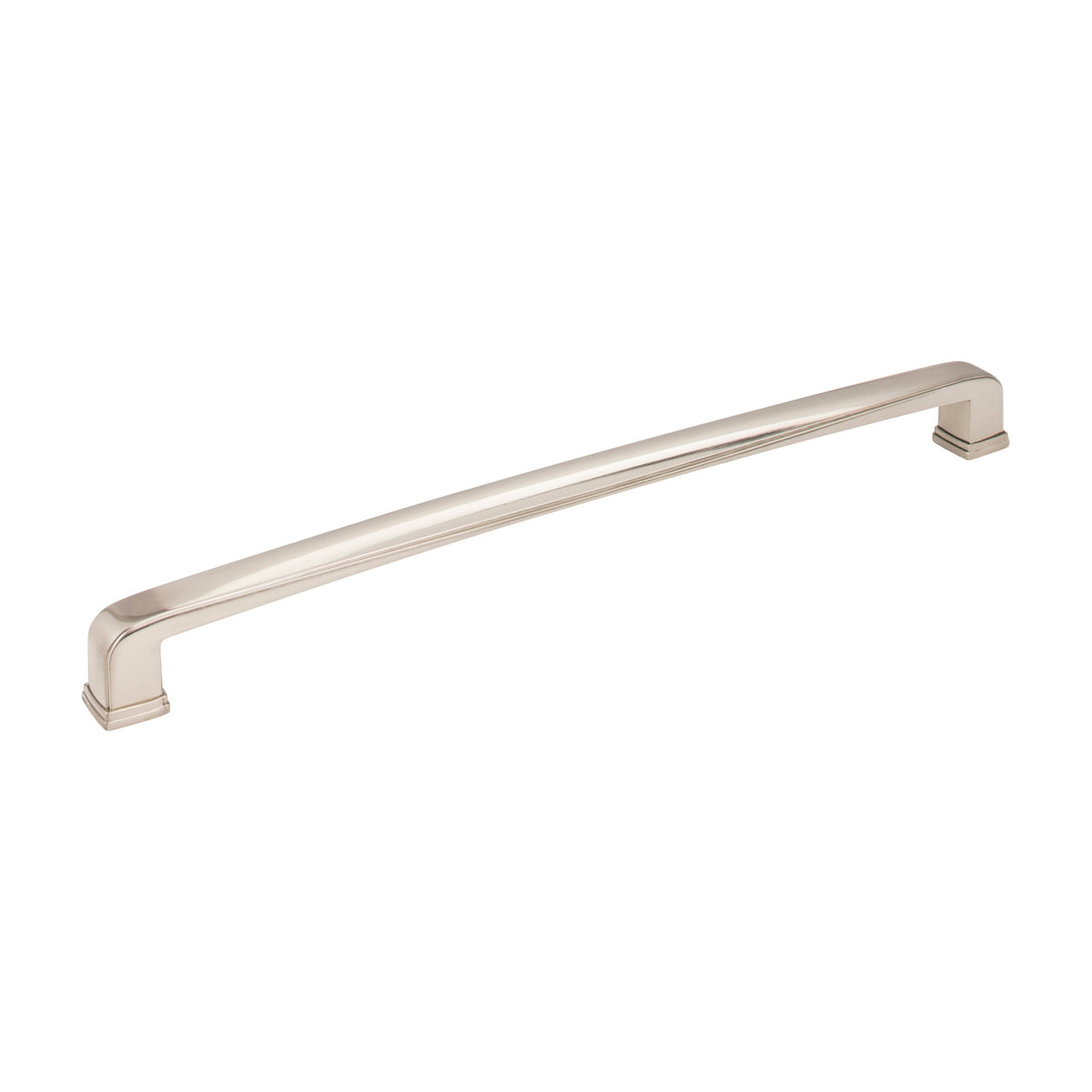 Jeffrey Alexander Milan 1 Handle in Satin Nickel, 12" Appliance Handle