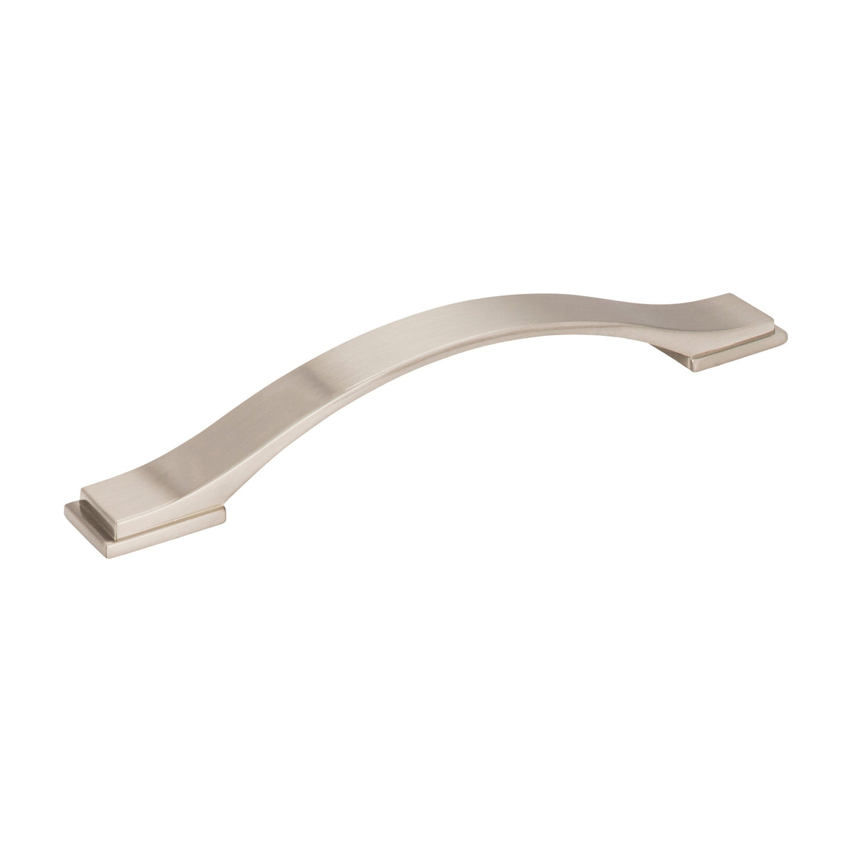 Jeffrey Alexander Mirada Handle in Satin Nickel, 6 1/4"