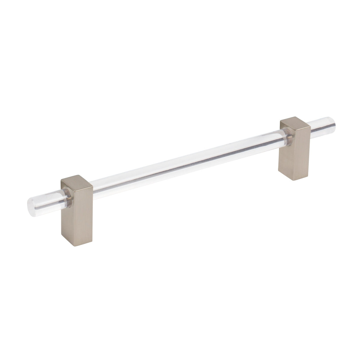 Jeffrey Alexander Spencer Handle in Satin Nickel, 6 1/4"