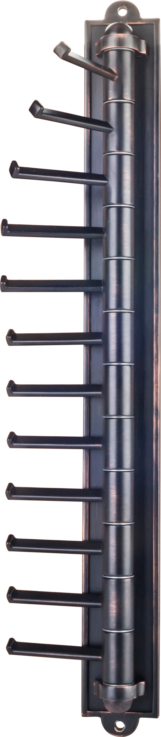 Leocadia Cascading Tie Rack, Brushed Oil Rubbed Bronze