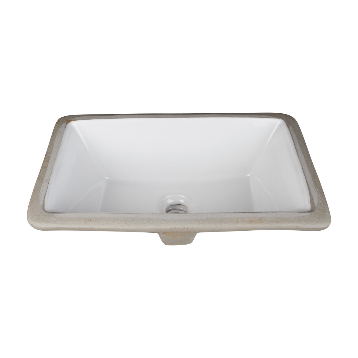 Ottoline 16 1/8" Rectangle Porcelain Undermount Bathroom Sink, White