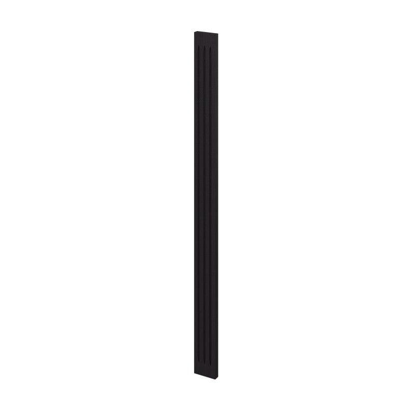 3"W x 42"H Fluted Filler in Espresso