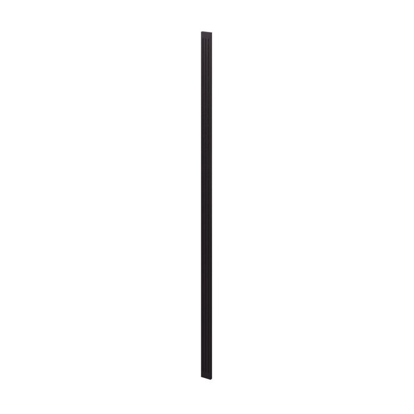 3"W x 96"H Fluted Filler in Espresso