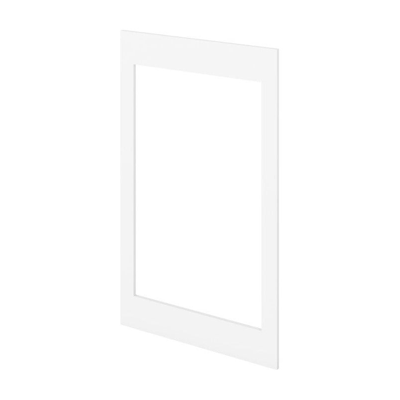 32.5"W x 55"H Double Oven Panel Overlay in Polar White