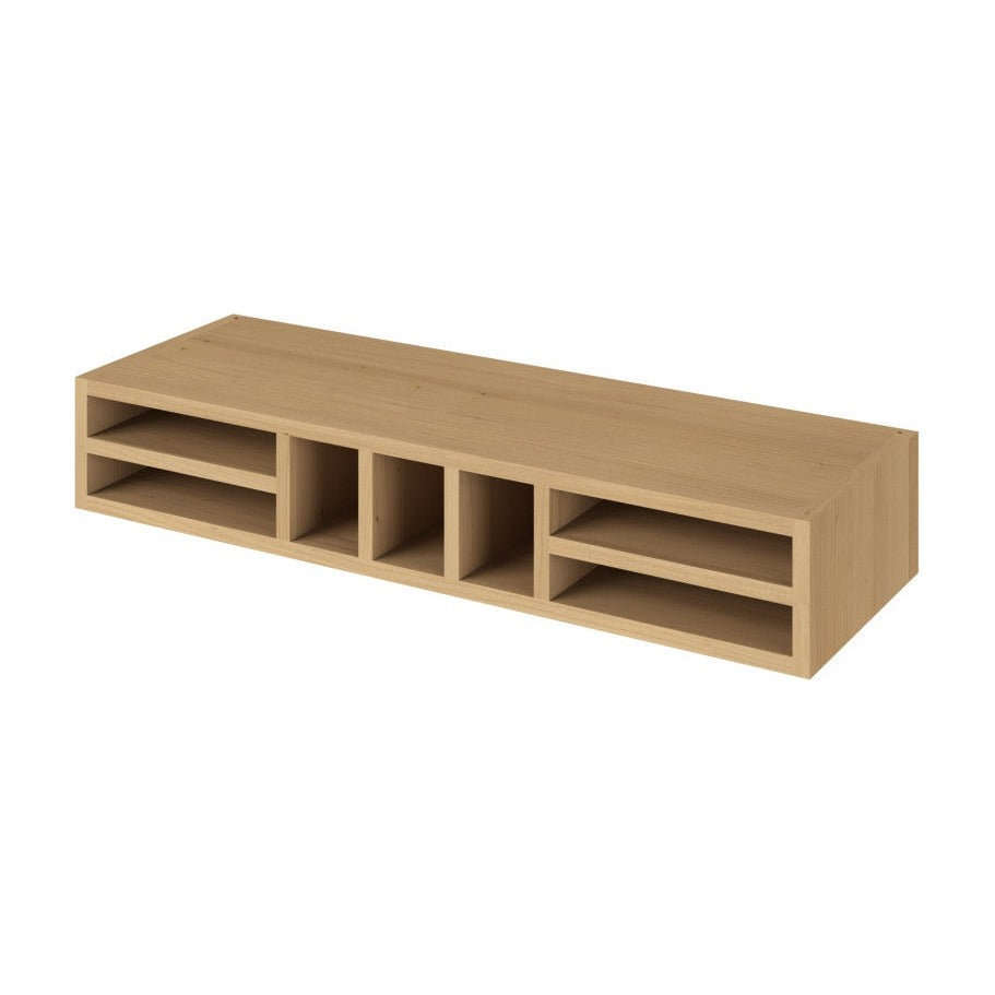 36"W x 6"H Wall Slotted Organizer in Sandstone