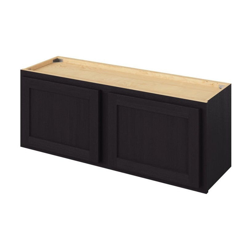 39"W x 15"H Wall Cabinet with Double Doors in Hatteras Espresso
