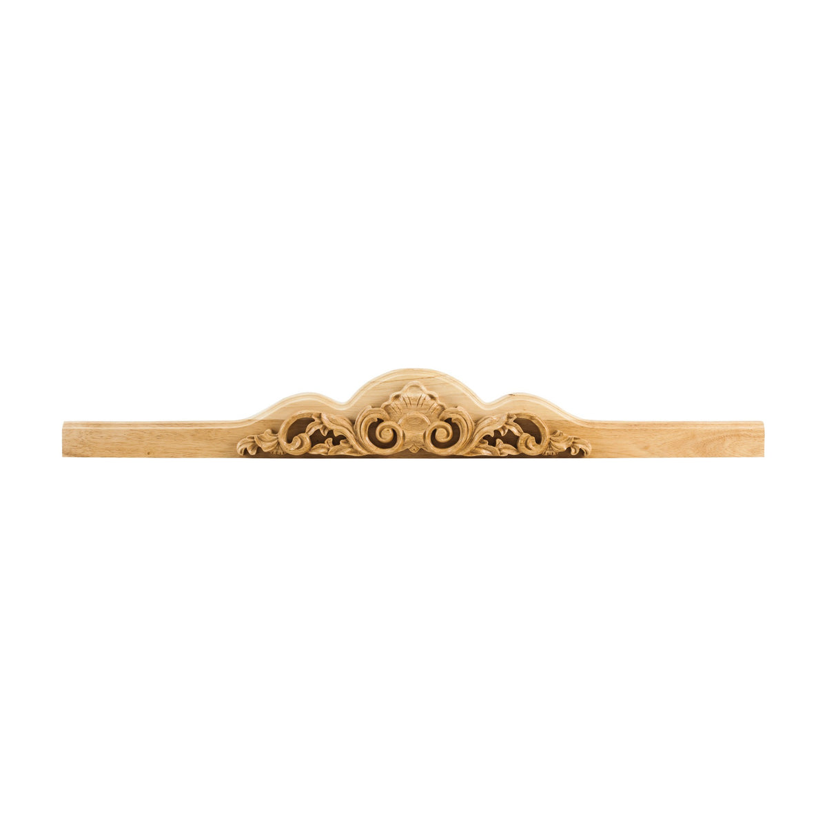 Shell Wood Apron Valance, 40" x 5" x 1-1/2"