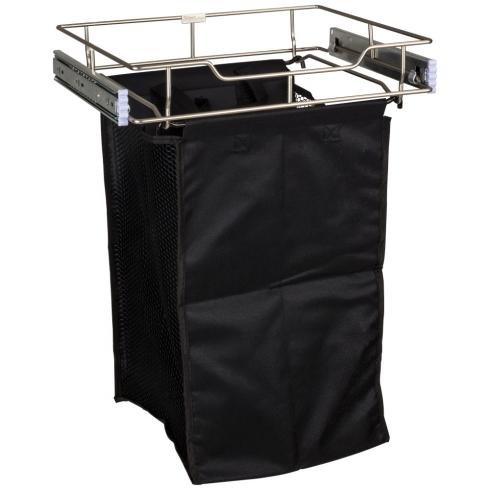 Xiomara Pullout Canvas Hamper with Removable Laundry Bag