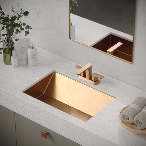 Cinox Semi-Ramp Stainless Steel Undermount Bathroom Sink – KBF