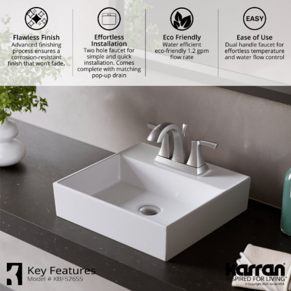 Randburg 4" Centerset Bathroom Lavatory Faucet