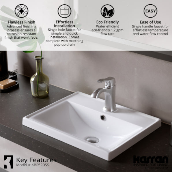 Randburg Bathroom Lavatory Faucet