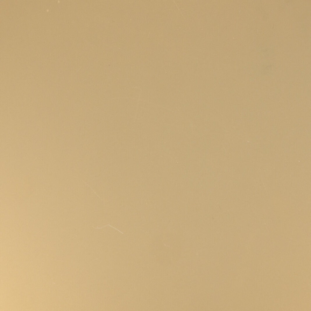 Zenit Light Gold metal plus super matte cabinet panel swatch showing the light gold metallic finish