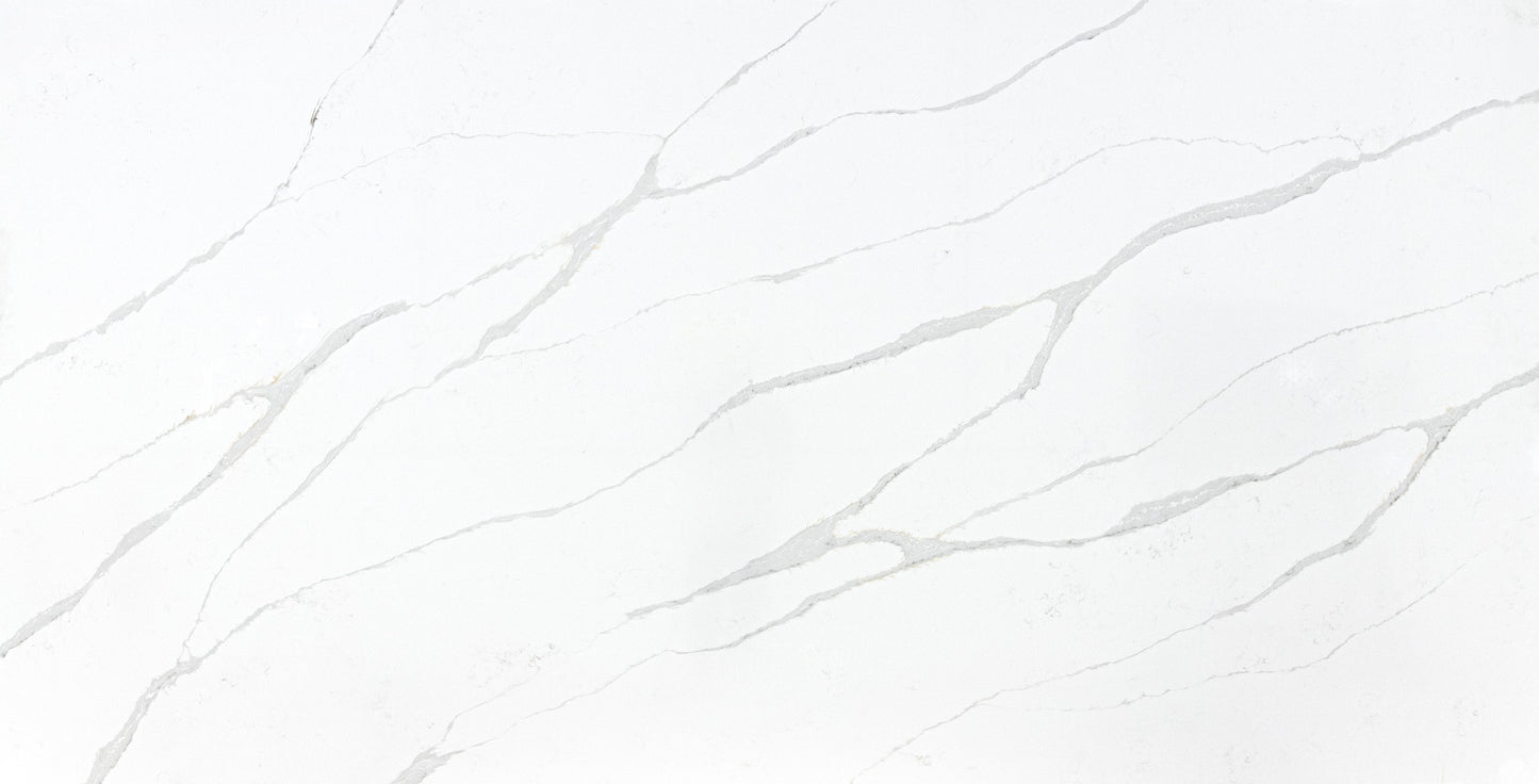 LX-Calacatta Snowridge Quartz Slab