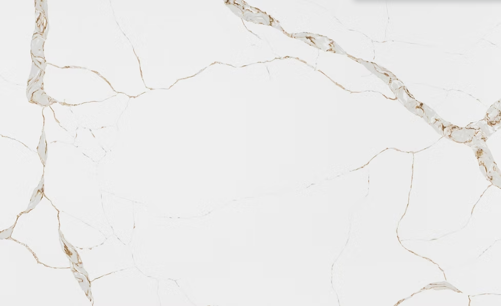 LX-Calacatte Amberline Quartz Slab