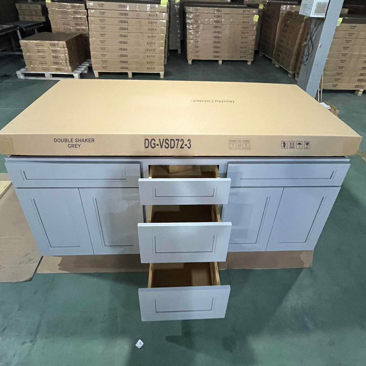 LX-Grey Double Shaker (Bathroom Vanity Only)