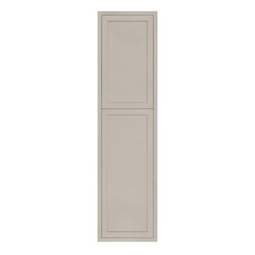 Inset Shaker base dummy door in Tuscan Grey, 23"W x 93"H