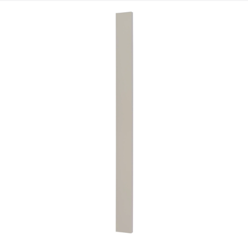 Inset Shaker wall filler in Tuscan Grey, 3"W x 39"H