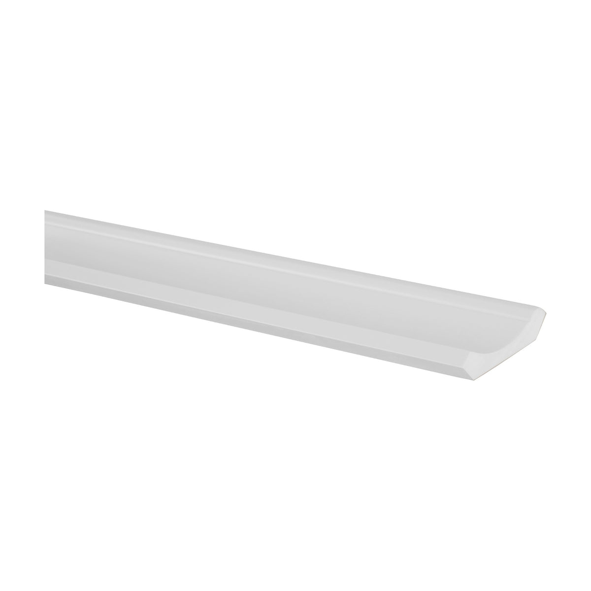 8 foot Snow White false cove crown molding
