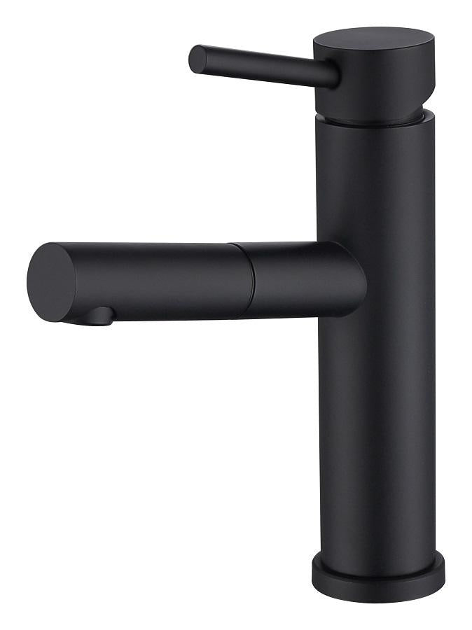 Nelli Ashby Bathroom Lavatory Faucet in Matte Black