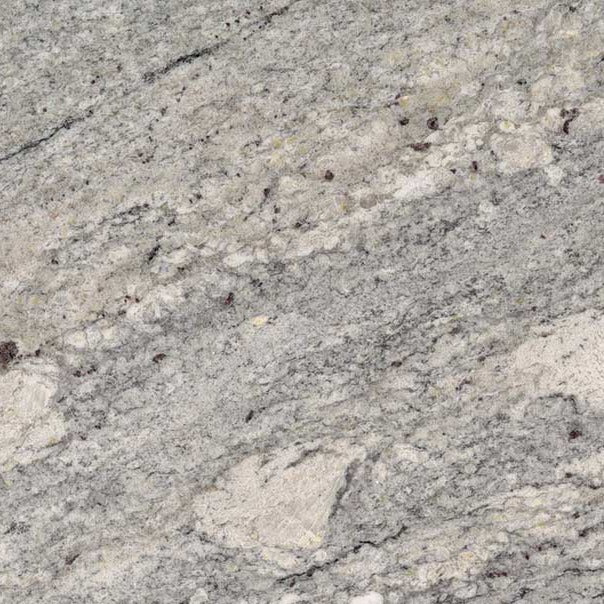 African Rainbow granite slab, wider view of the stone pattern