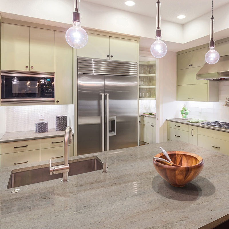 Astoria granite countertop installed in a kitchen