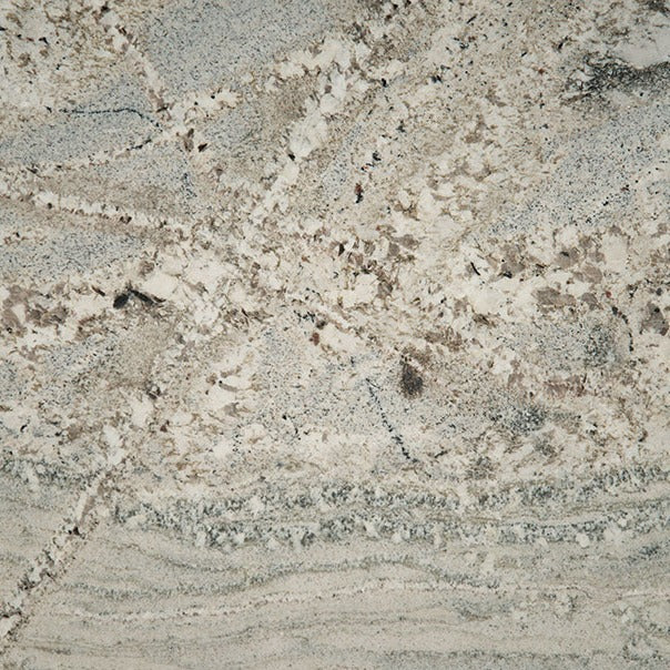 Monte Cristo granite slab, wider view of the stone pattern