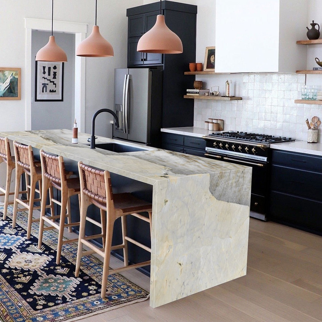 Patagonia granite countertop installed in a kitchen