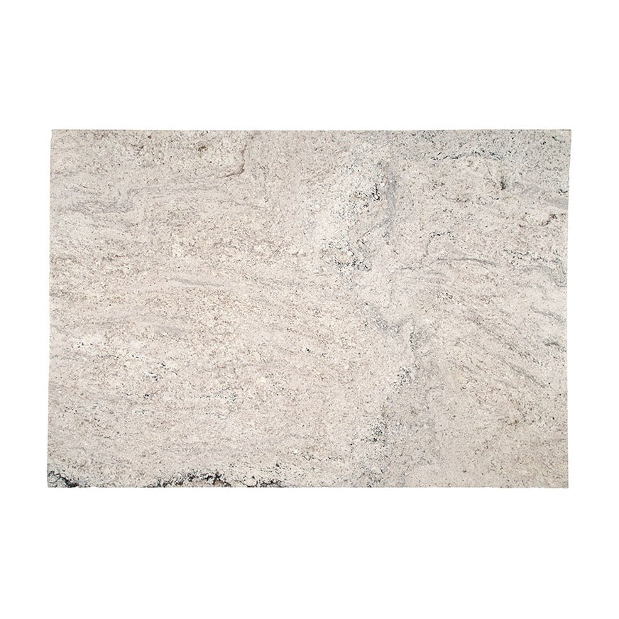Salinas White granite slab, full slab view