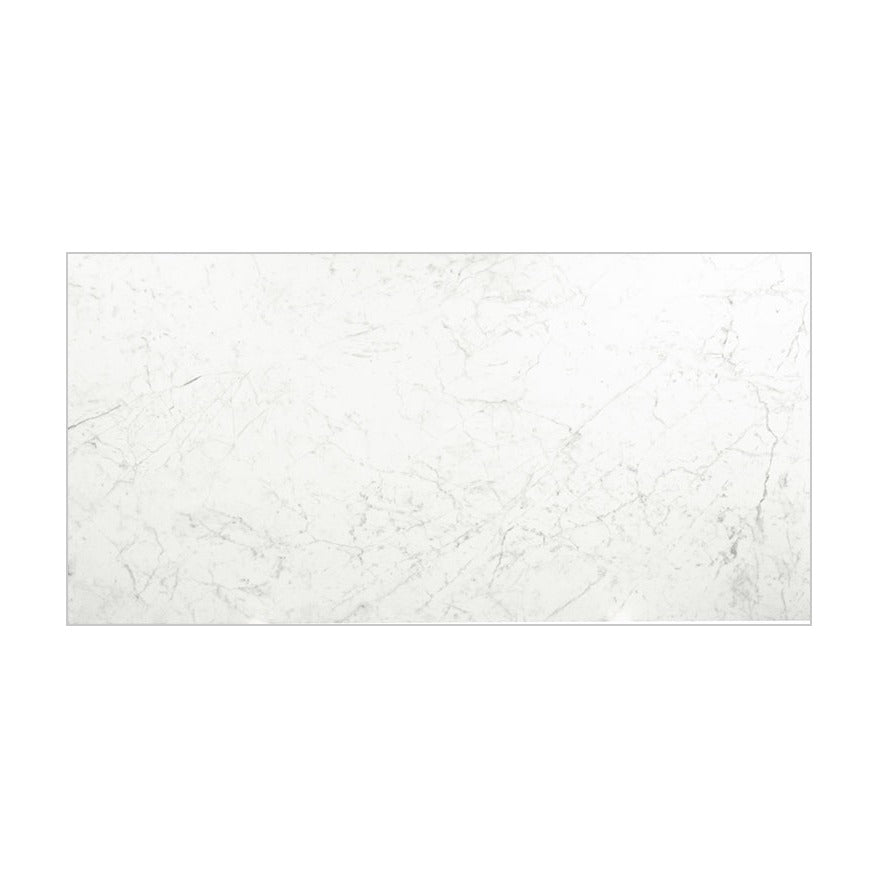 Statuarietto Bianco porcelain slab, full slab view