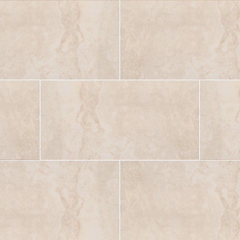 Tierra Ivory porcelain pavers, close up product view showing color and texture