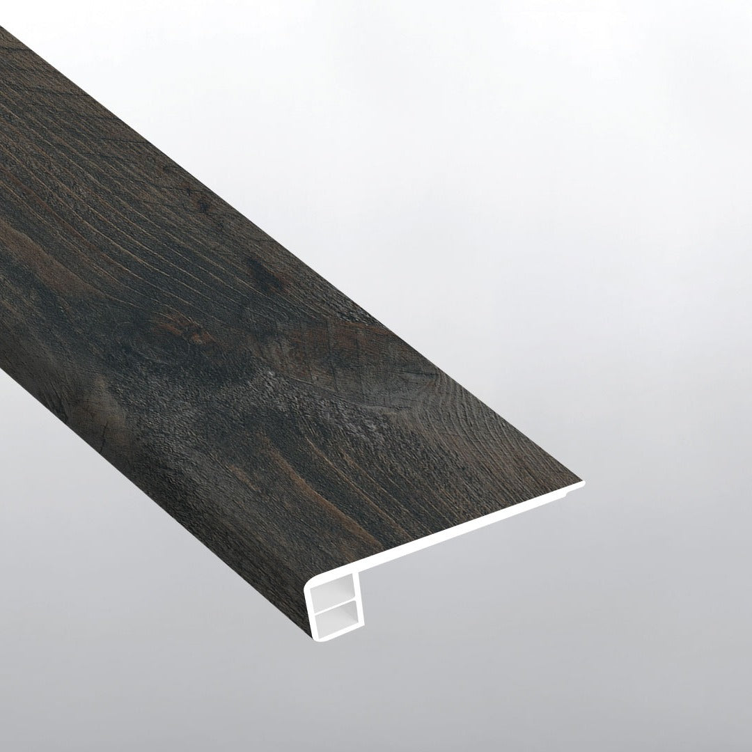 XL Cyrus Stable square eased edge flush stair nose trim for SPC rigid core vinyl flooring
