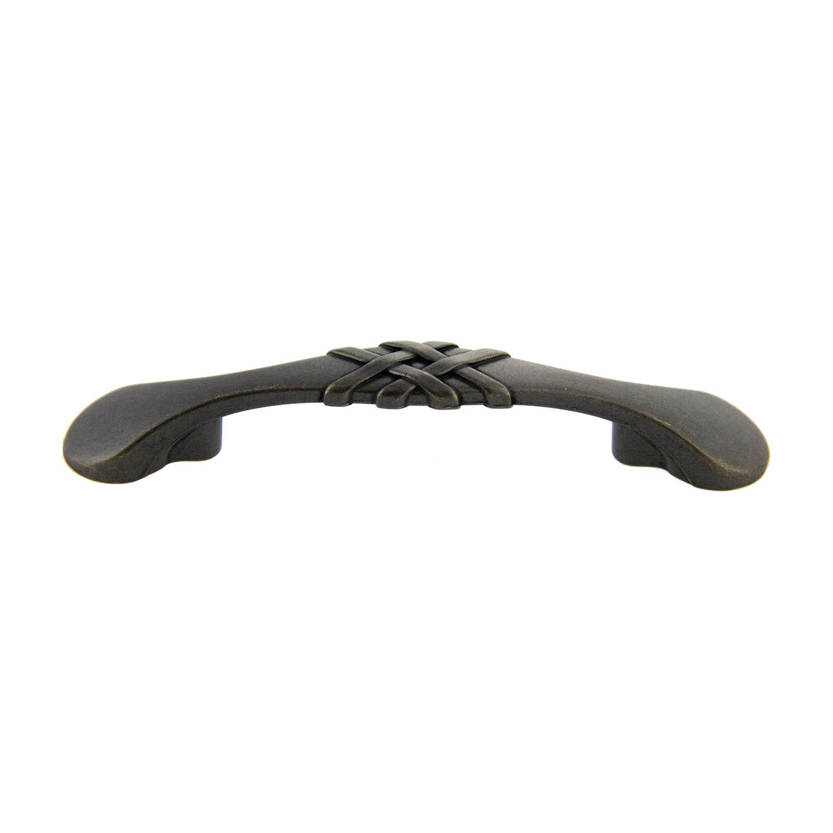 Plait braided handle in Weathered Black