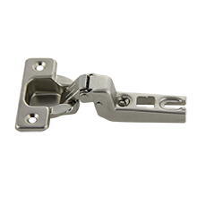 SDX Series self-close concealed European hinge, 110 Degree Inset, Slide-On, No Dowels